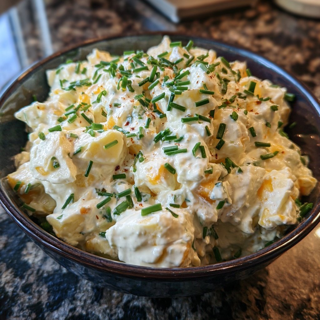 Schnell & Einfach 10-Minuten-Eiersalat mit Joghurt