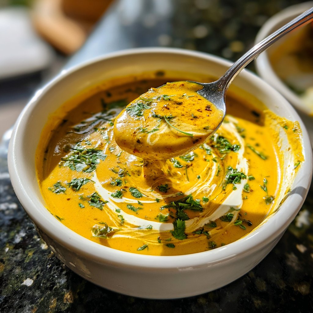 Blumenkohlsuppe mit Kurkuma