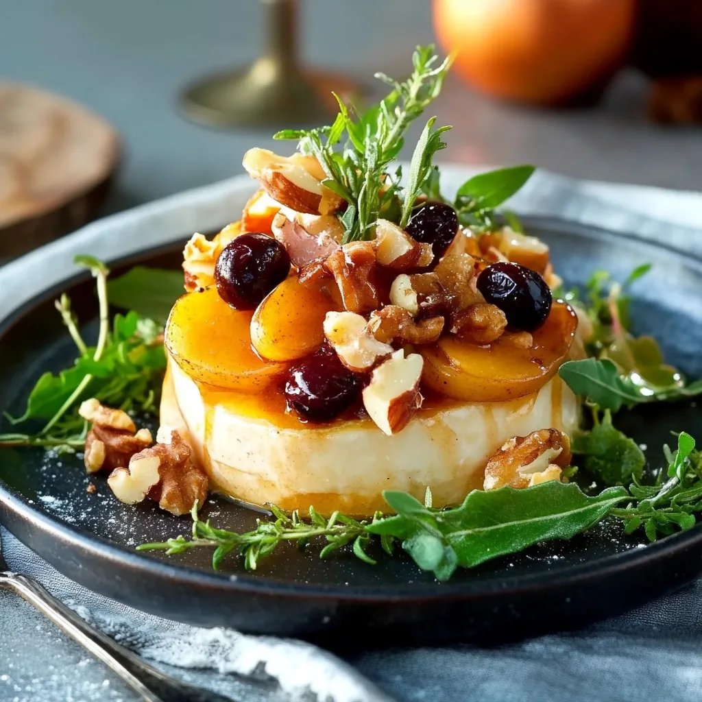 Käse-Platte für Weihnachten