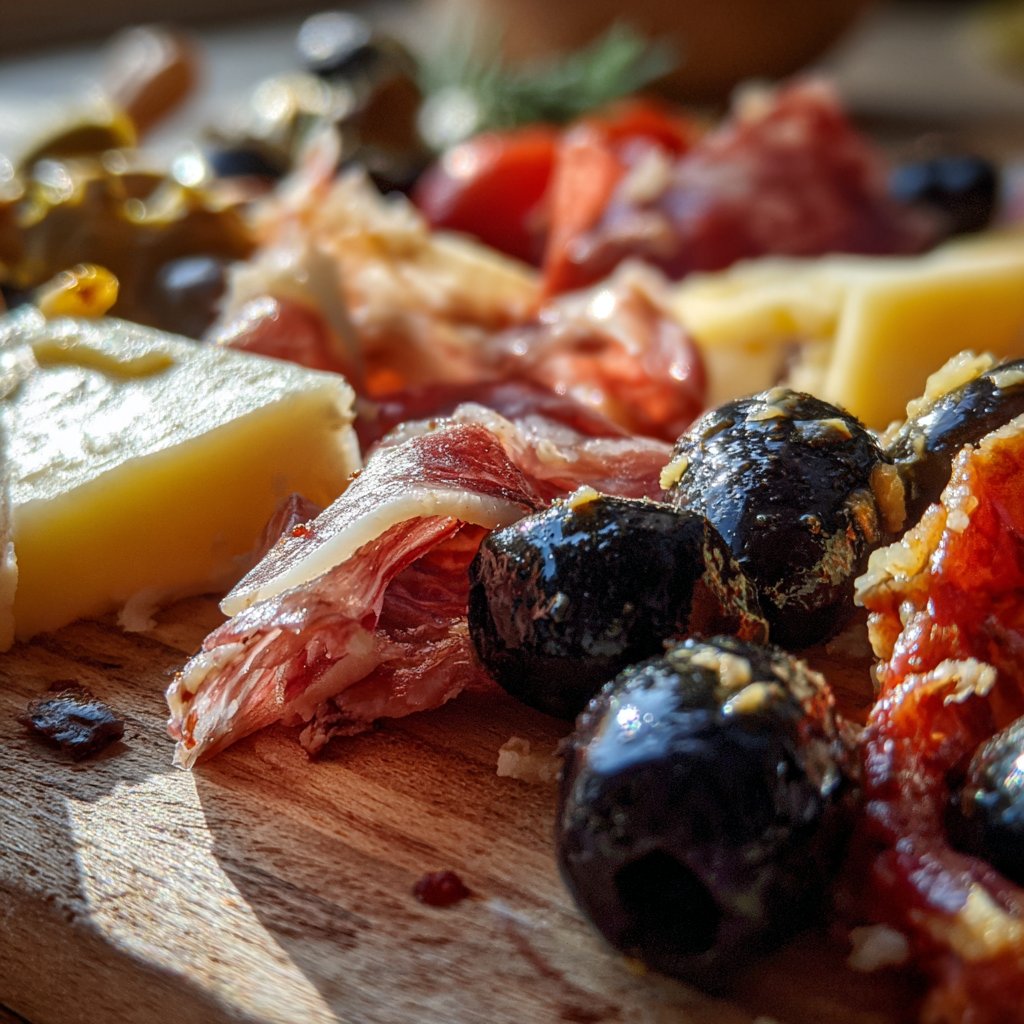 Antipasti-Platte für Paare