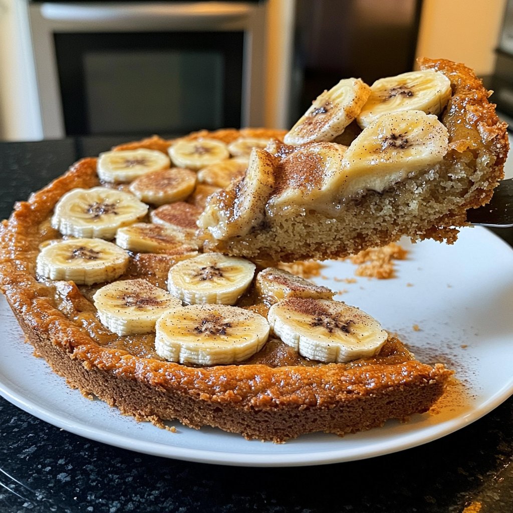 Bananenkuchen für die Familie