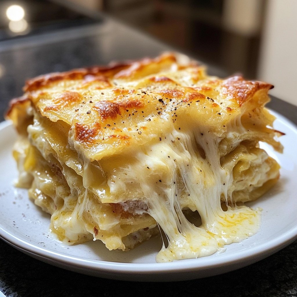 Kartoffelgratin mit Sahne