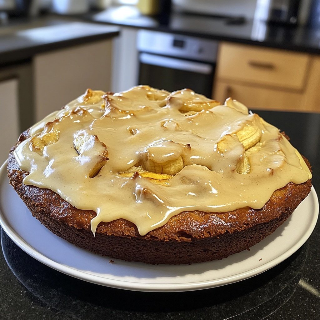 Bananenkuchen mit Vanille