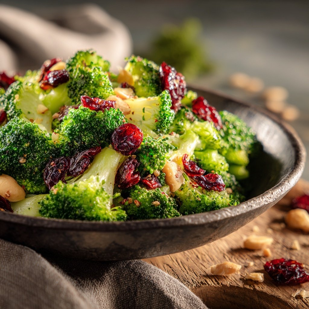 Brokkoli-Salat mit Cranberries