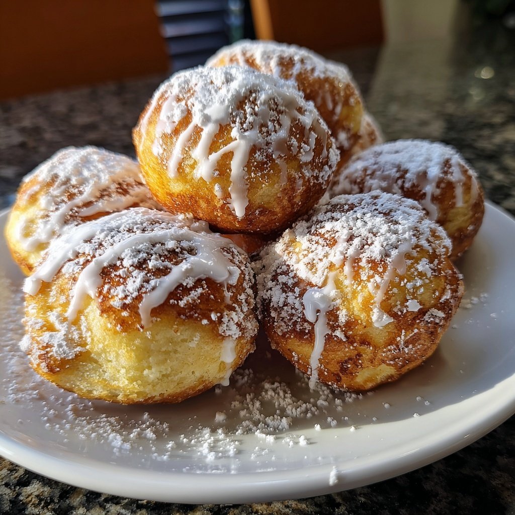 Quarkbällchen fluffig