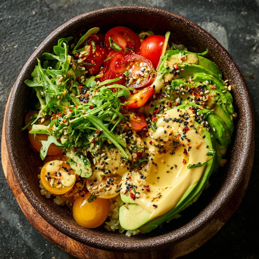 Buddha Bowl mit Avocado