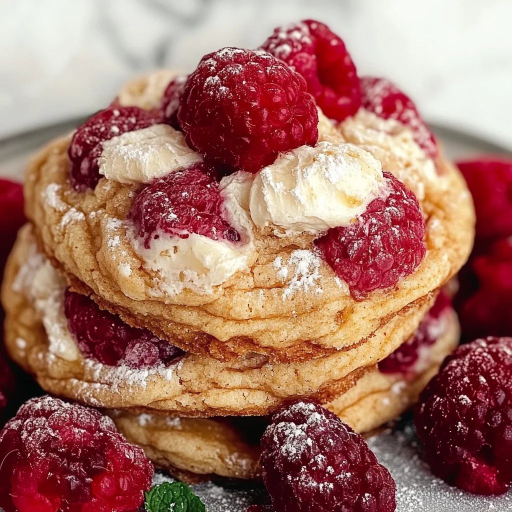 Lemon Raspberry Cookies