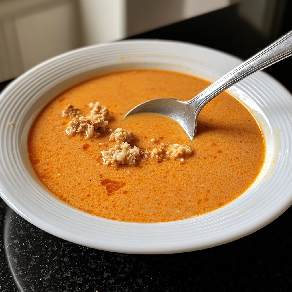 Kürbissuppe mit Kreuzkümmel