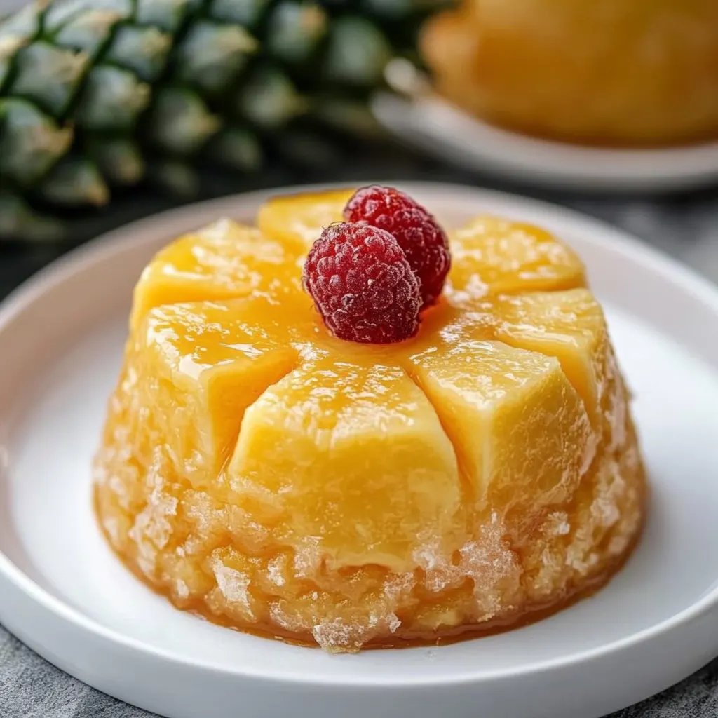 Mini-Ananas-Upside-Down-Kuchen