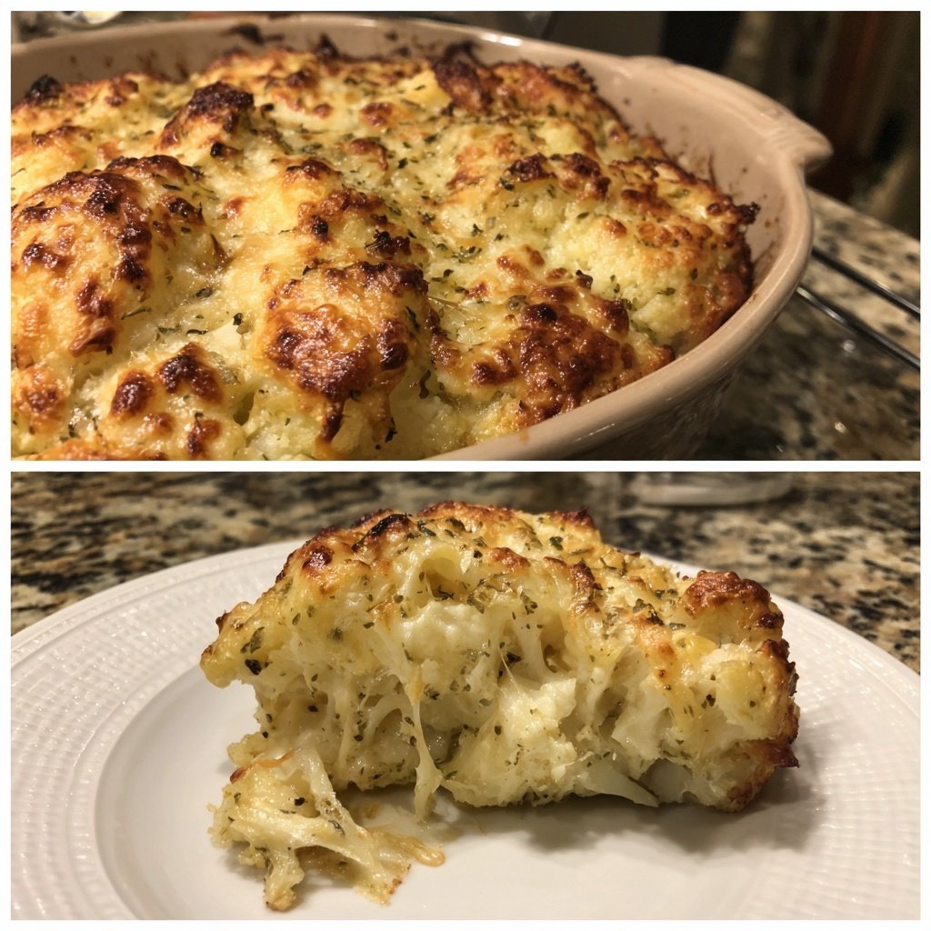 Blumenkohl Auflauf Mit Käse