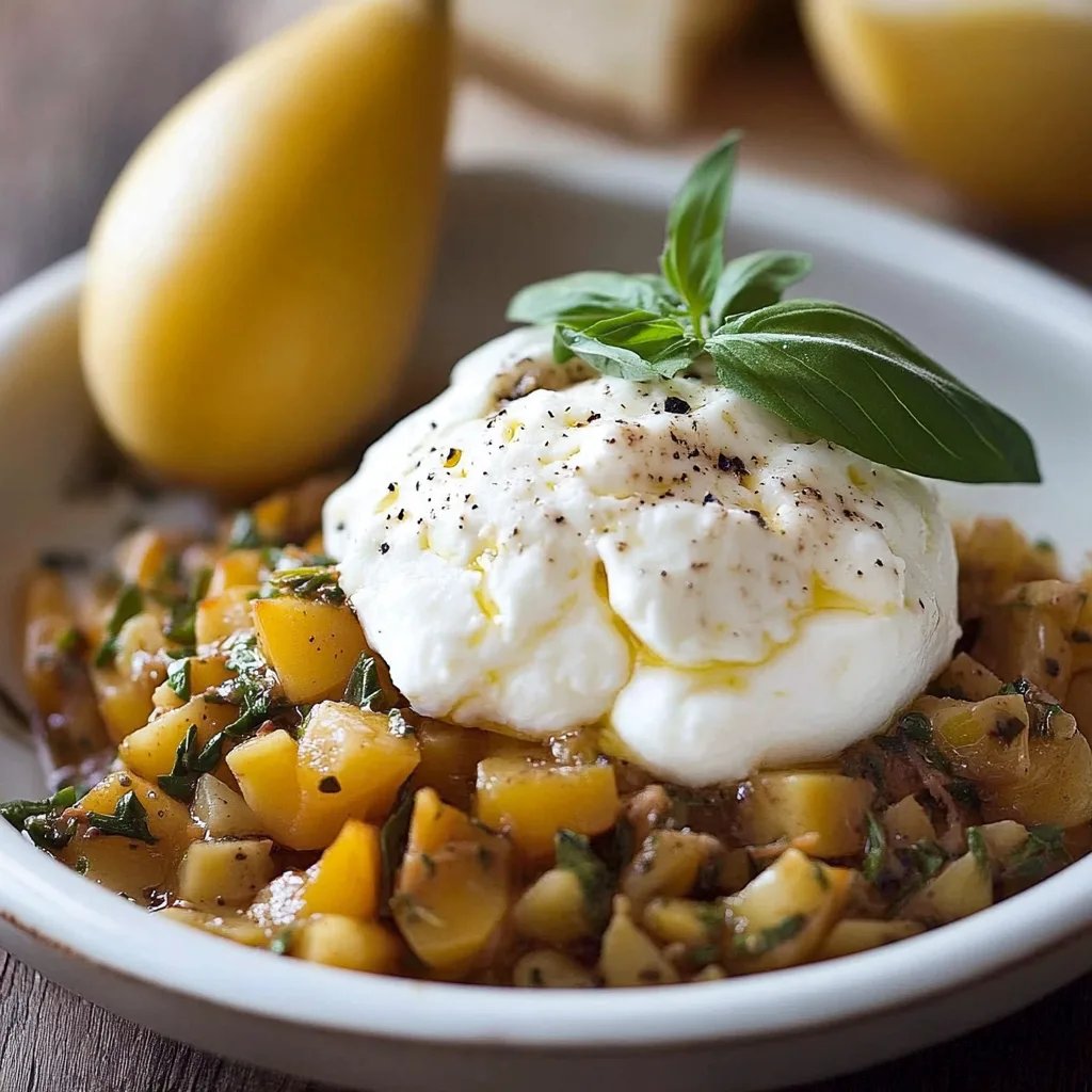 Burrata Rezept für die Herbst- und Wintersaison!